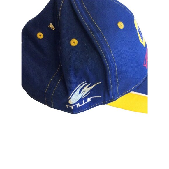 Napa Racing Adjustable Blue & Yellow Cap With Embroidered Logo - Picture 2 of 4